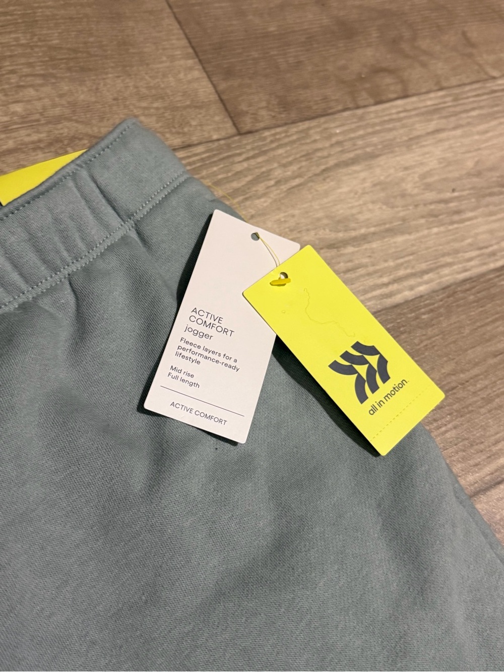 all in motion Women's Active Comfort Jogger Sweatpants Sage Green Size XXL - Picture 4 of 14